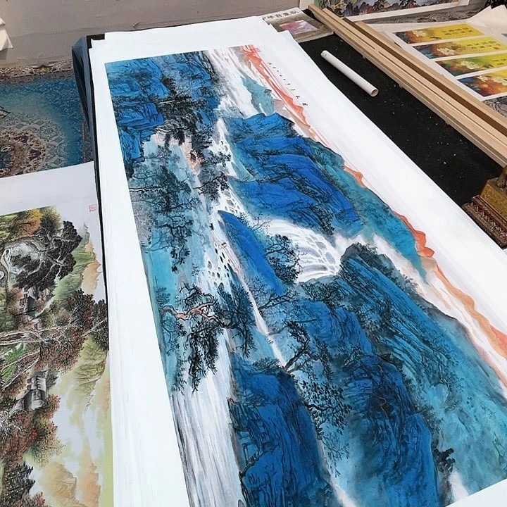 国画书画描金拓染金石传拓手写