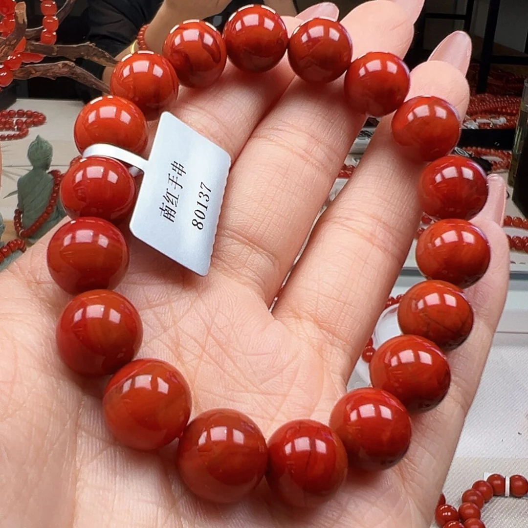 未镶嵌手链南红玛瑙11mm