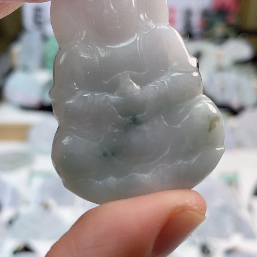 翡翠颈饰未镶嵌0505挂件