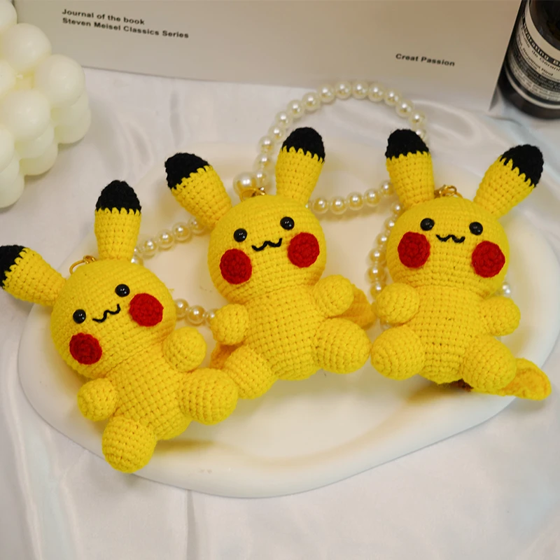 皮卡丘 手工钩织手工DIY百搭时尚创意玩偶钩织