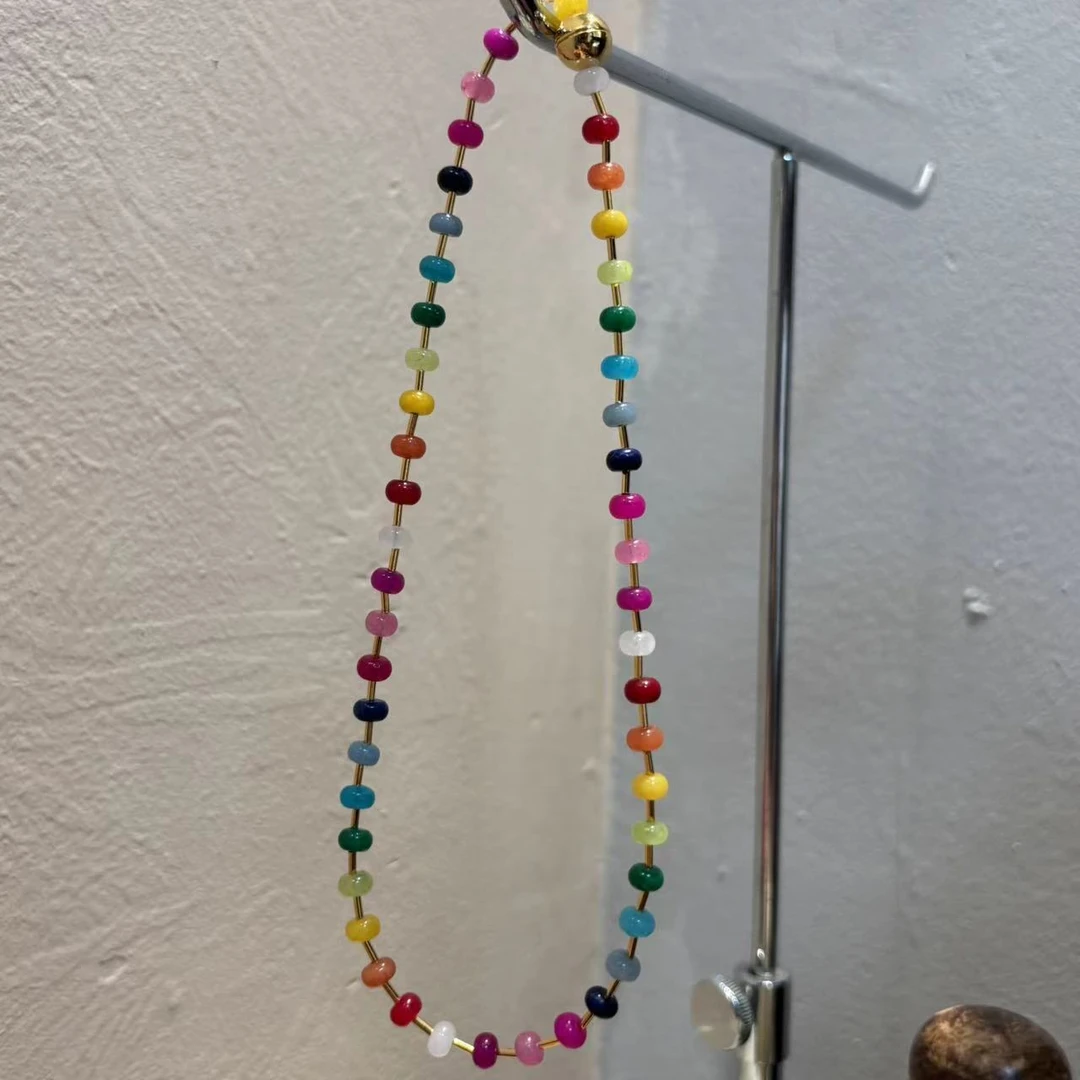 铜合金项链 韩国手工项链X123