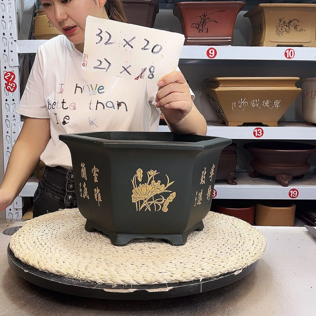 花盆紫砂紫砂花盆
