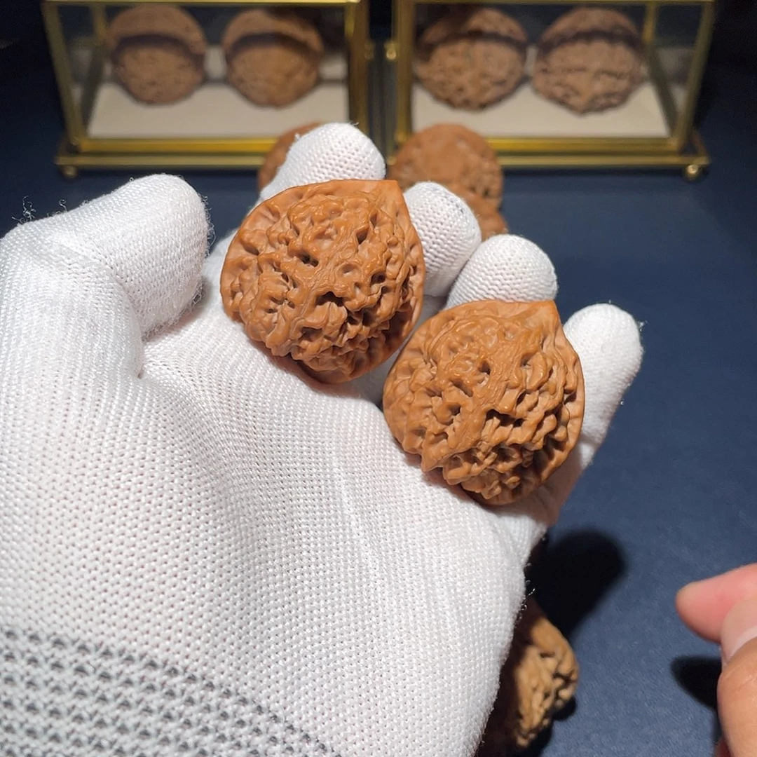 文玩核桃把件36太行龙纹