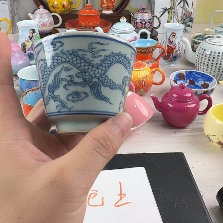 摆件景德镇陶瓷老厂瓷23