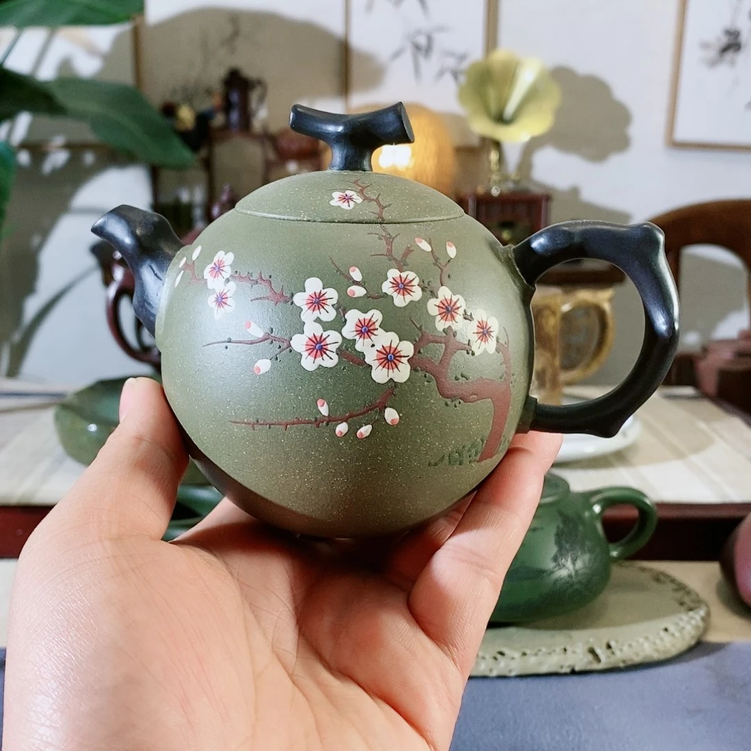 紫砂茶壶宜兴紫砂壶甩出车