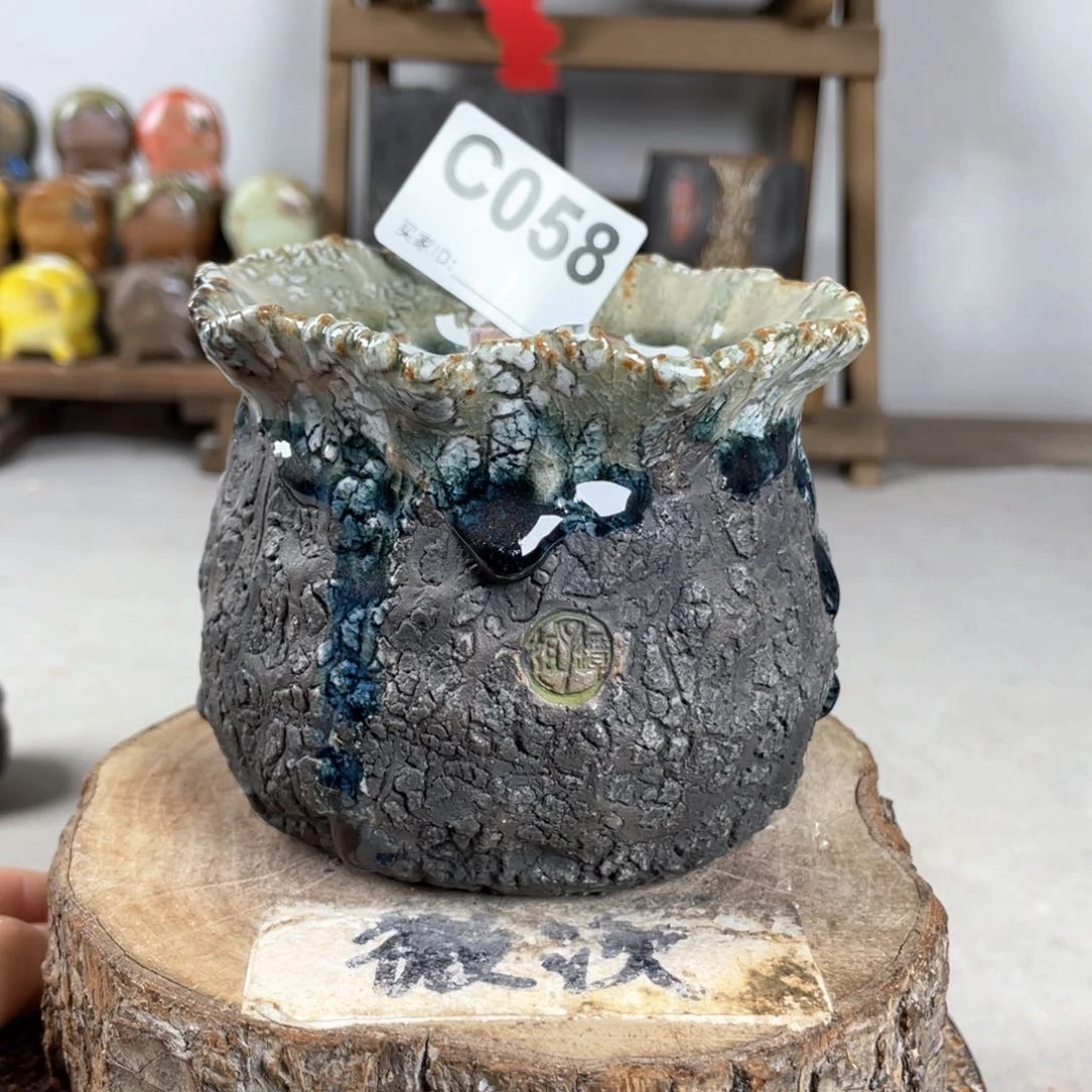 紫砂花盆开播福利 陶瓷花盆