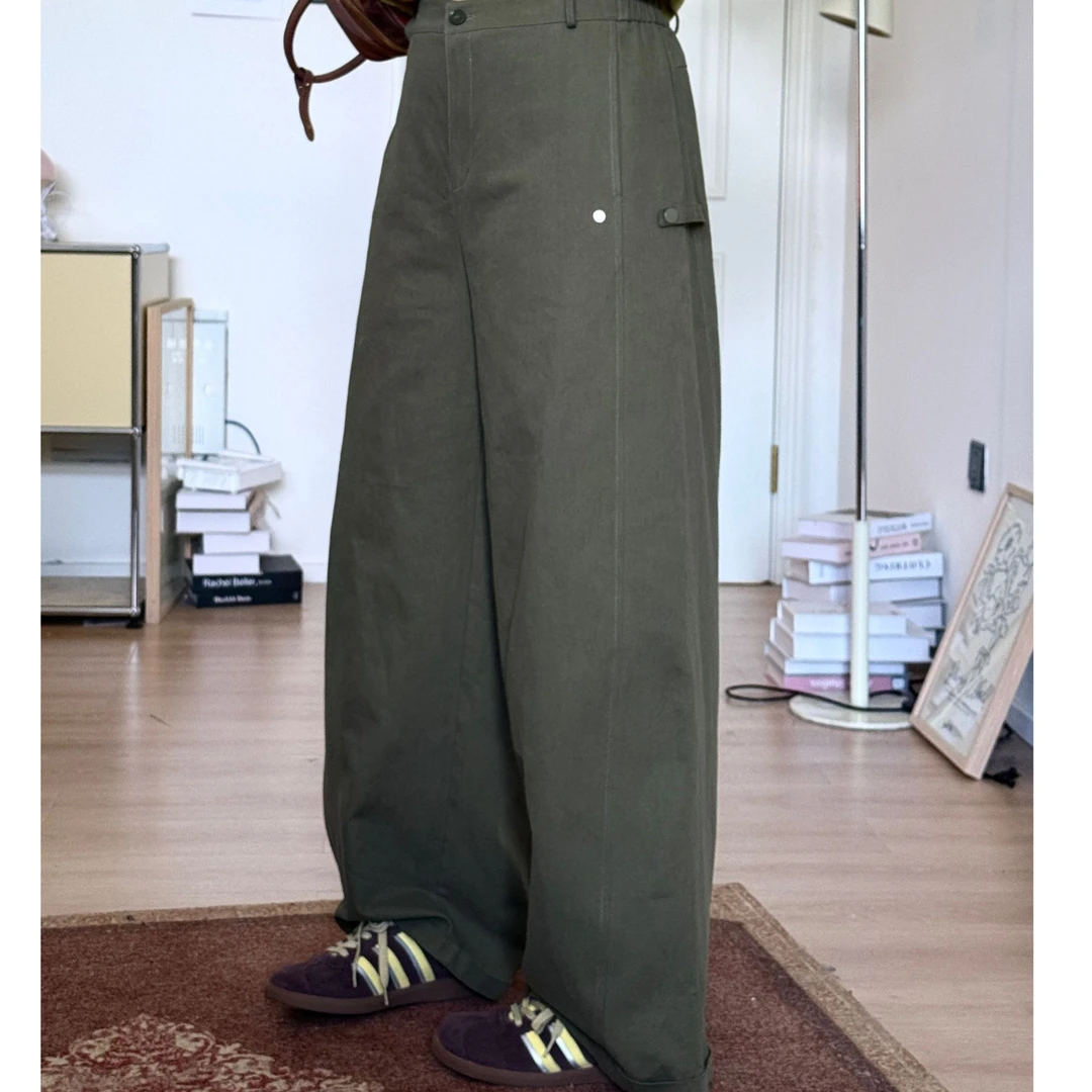 软软【廓形工装裤】时尚百搭松弛感复古工装风男士微喇牛仔裤