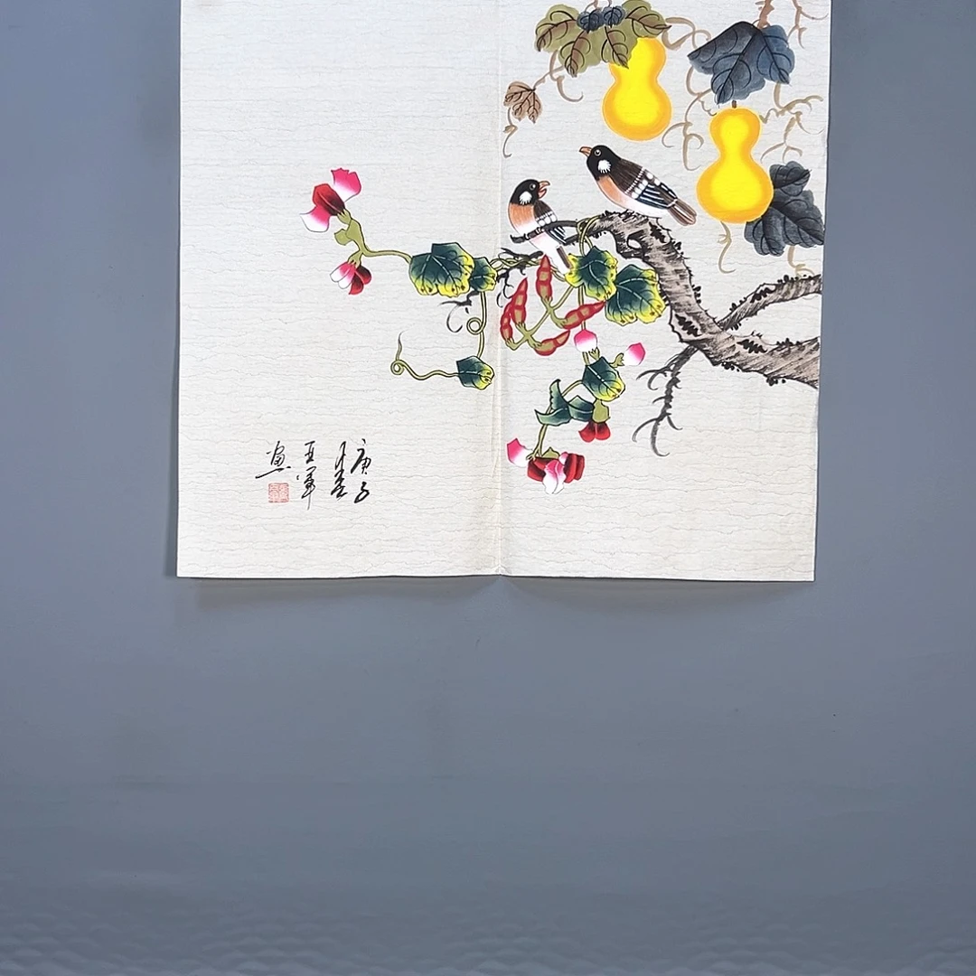国画484 花鸟和蝴蝶是什么神仙