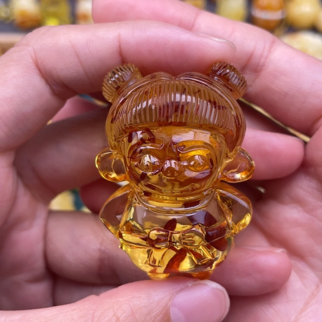 裸石琥珀未镶嵌蜜蜡