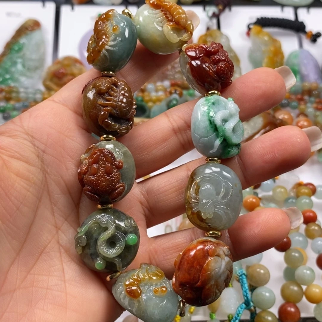 未镶嵌手串翡翠发**进