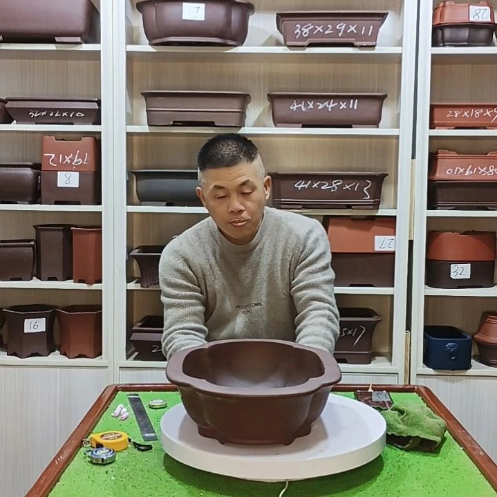 紫砂花盆宜兴紫砂花盆花盆