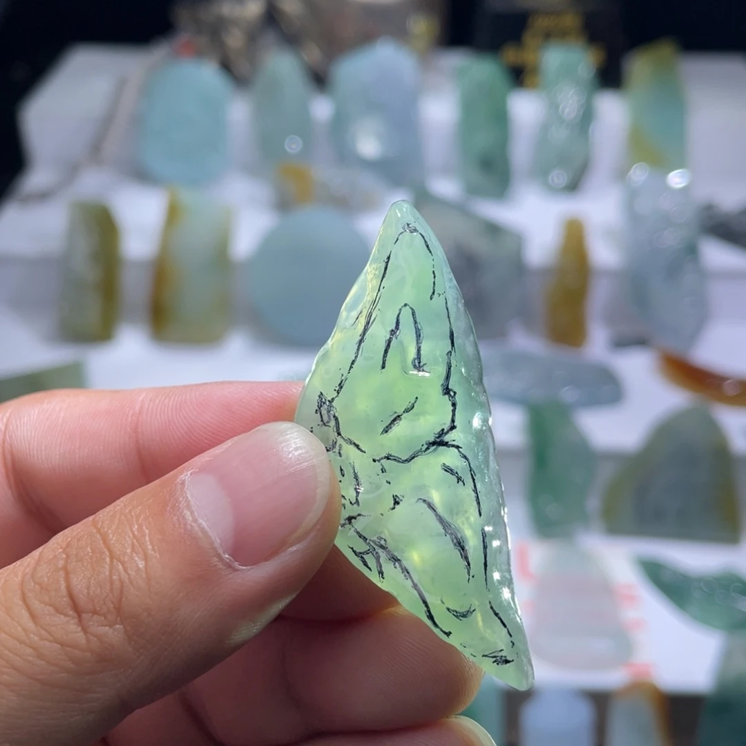 定制翡翠未镶嵌包工