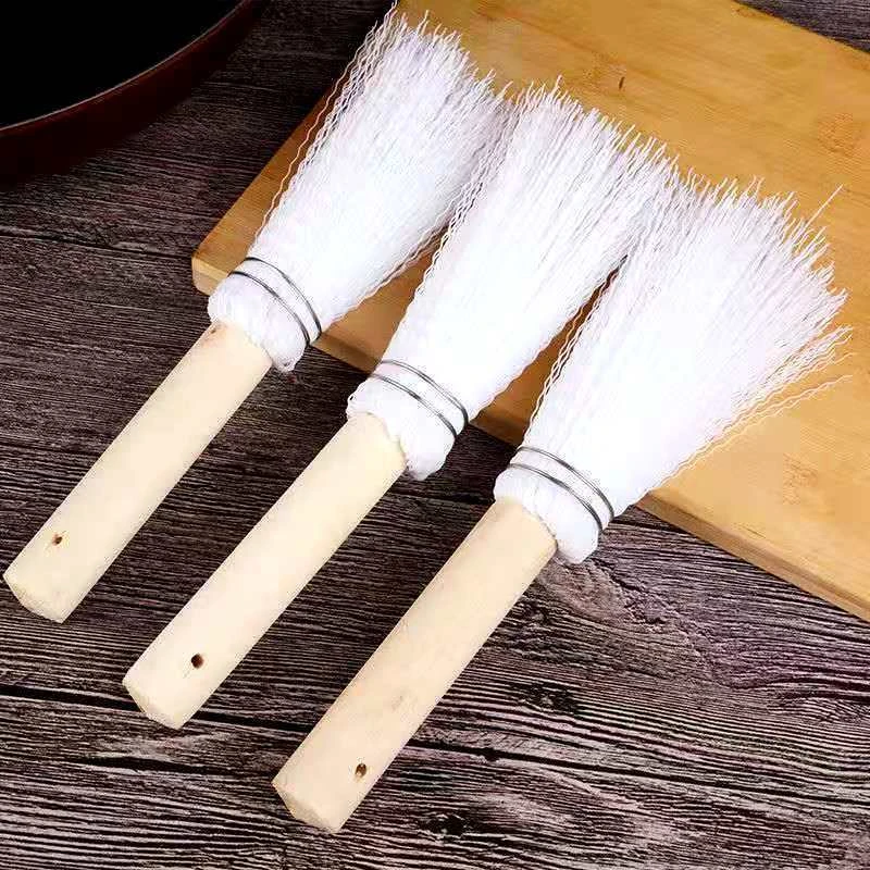 刷木柄洗锅洗碗刷长柄尼龙塑料厨房家用炊帚小扫把案板扫刷锅刷子