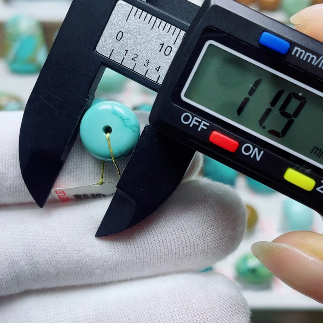 绿松石银S925镶嵌摆件