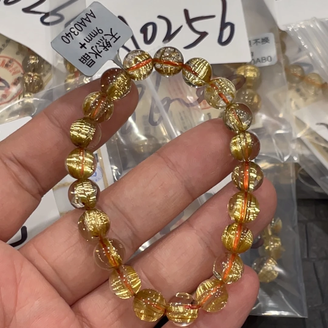 未镶嵌手链水晶aaa0340钛晶