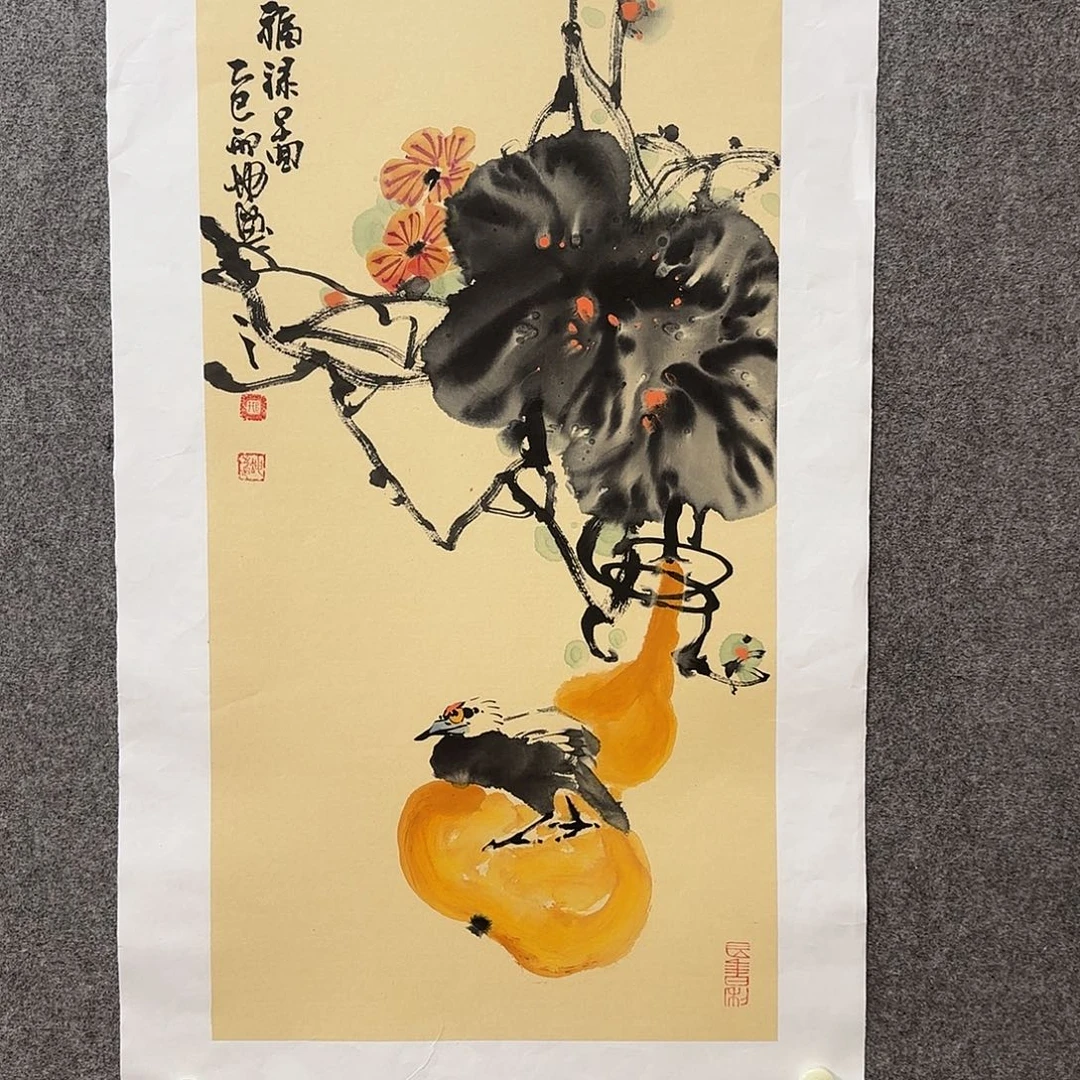 国画邢坤老师手绘作品
