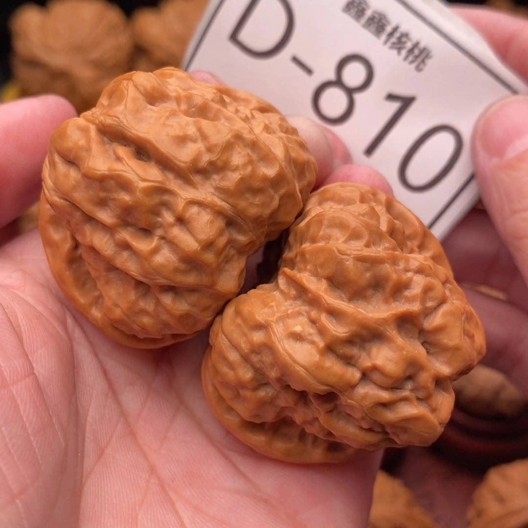 文玩核桃把件开背蛙40