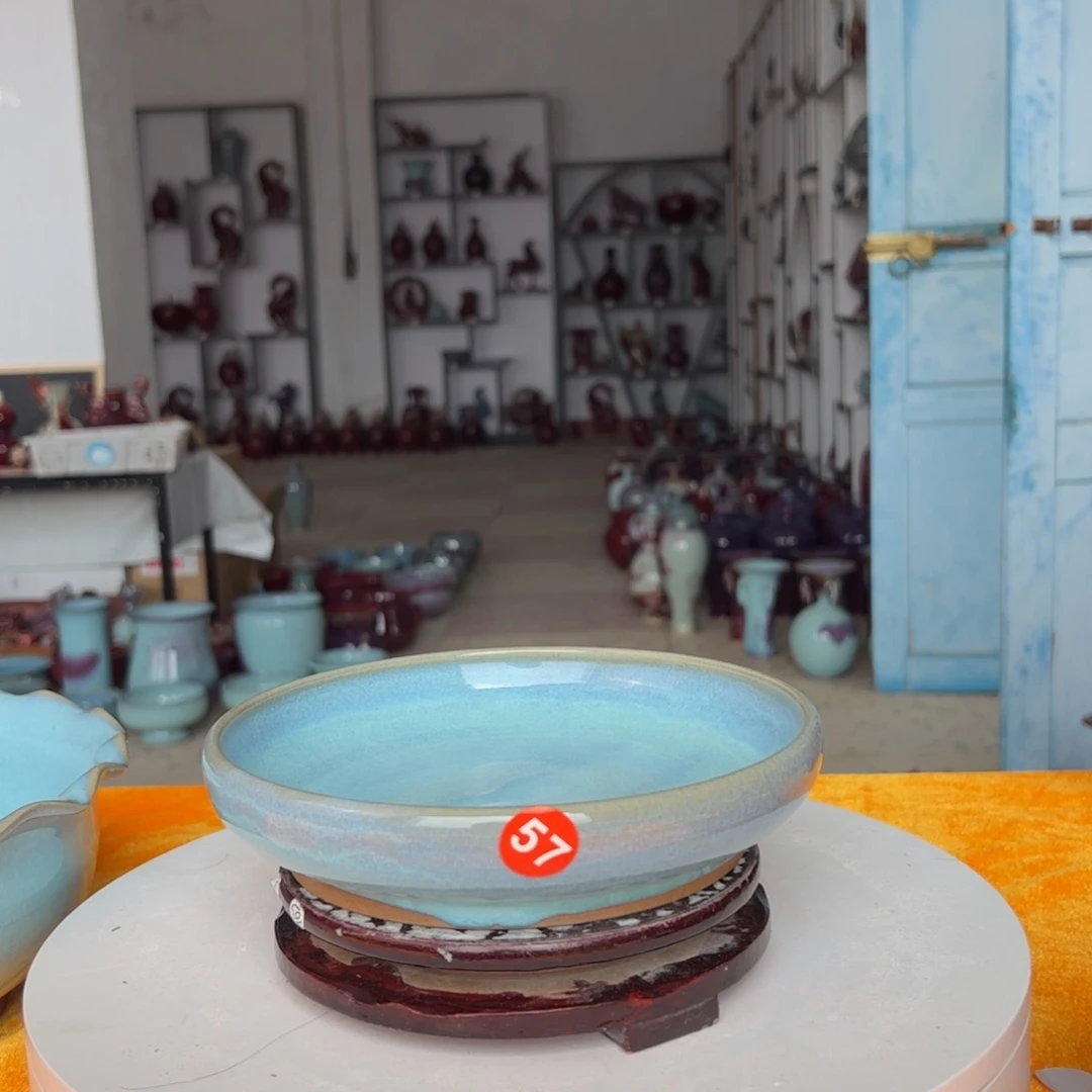 摆件郑家钧窑摆件微