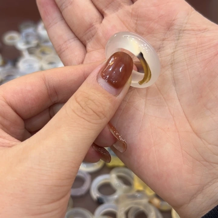 玛瑙/玉髓合金戒指24港17
