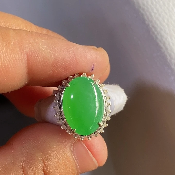 定制翡翠未镶嵌卡14.2….10.4….6.2