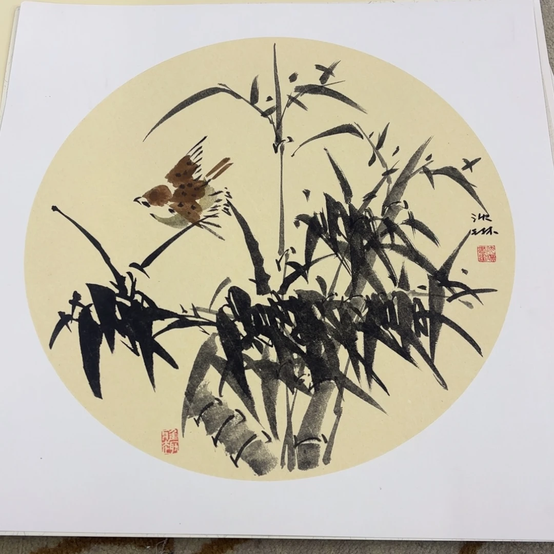 国画国画老师作品刘