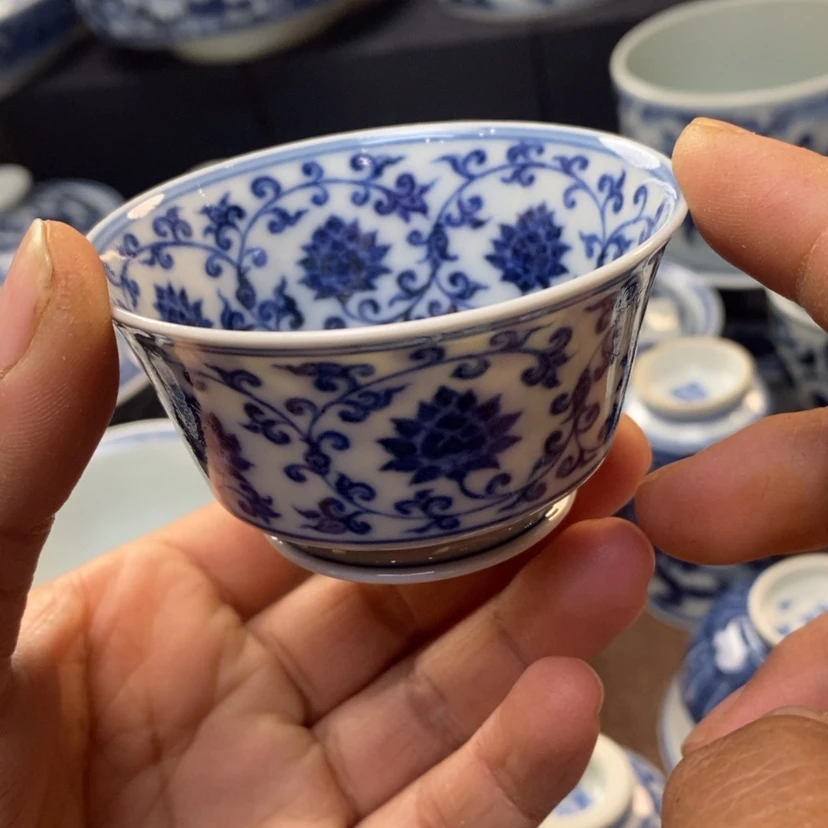 【闪购商品】景德镇青花主人杯