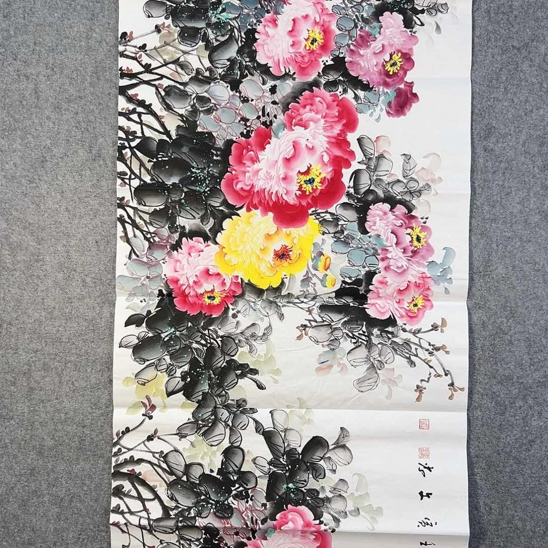 国画652 牡丹等植物资源优势显著突出
