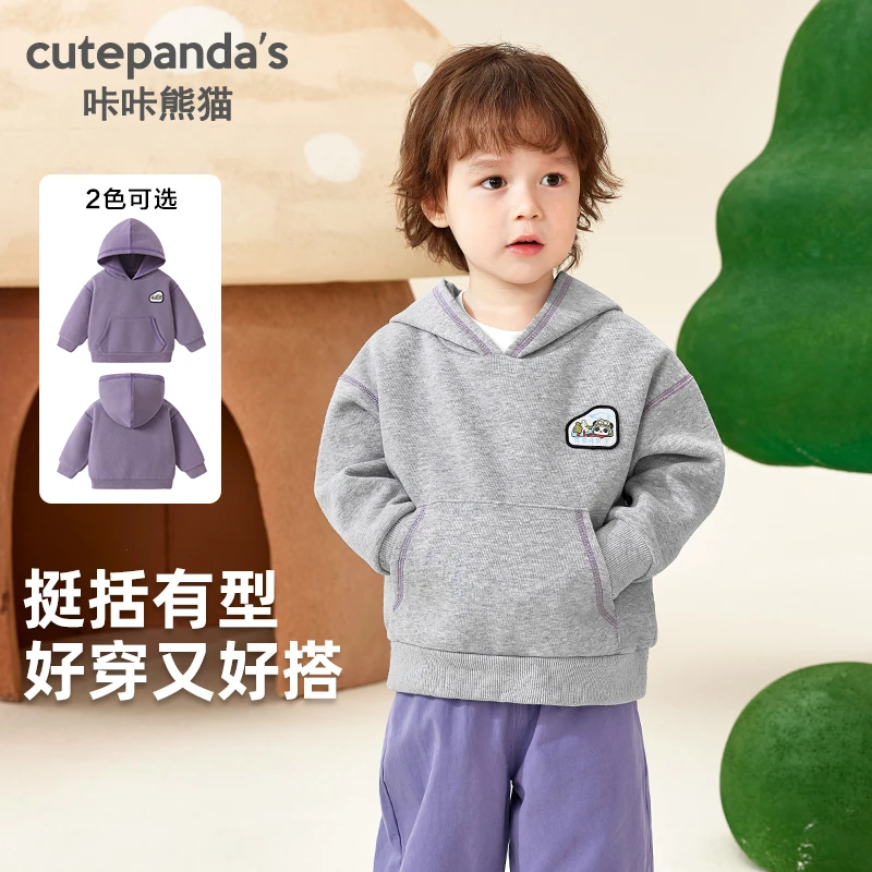 【现货】婴儿长袖户外连帽卫衣春装男童儿童宝宝小童上衣春季Y9742