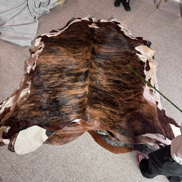 【本尼家】K1078 220×210cm专拍牛皮地毯家用轻奢