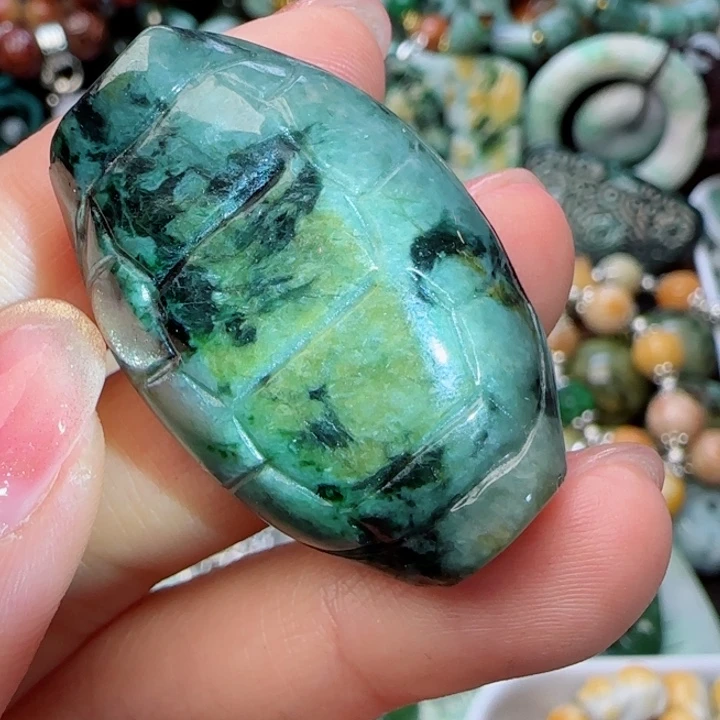 翡翠颈饰未镶嵌天然A货89