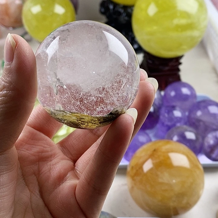 紫晶水晶8未镶嵌天然水晶未镶嵌布***妮