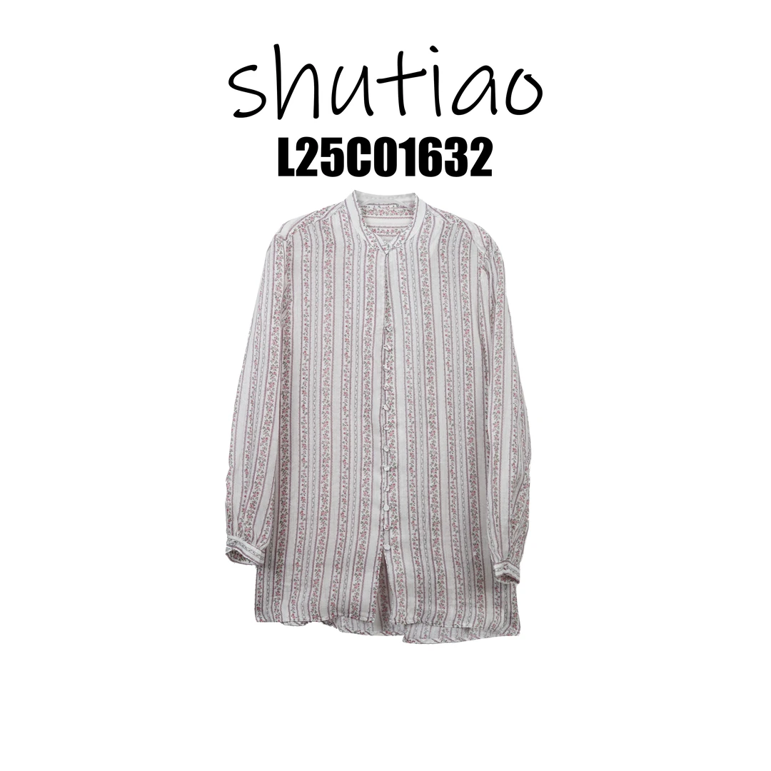 【SHUTIAO】2025春夏：新款小众设计款衬衫L25C01632