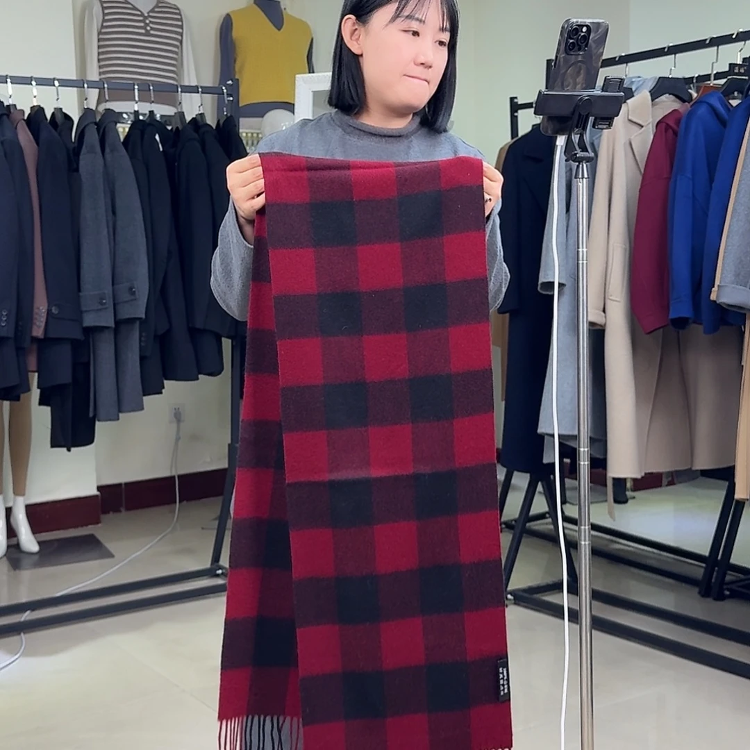 山羊绒纯羊绒保暖围巾088