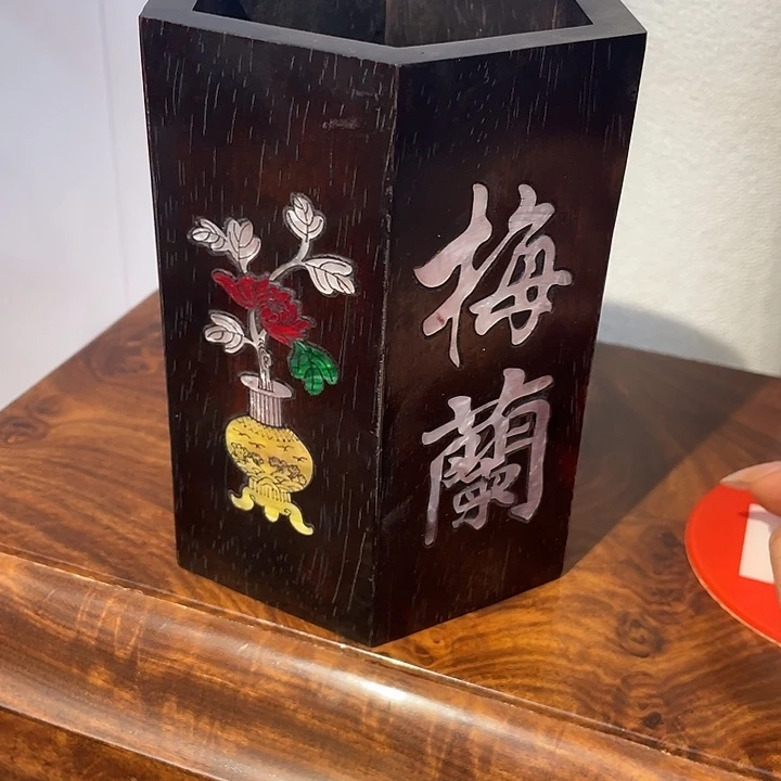 贡木笔筒笔筒笔筒
