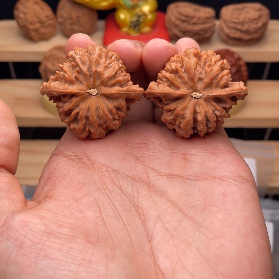 S***o把件文玩核桃42满天星