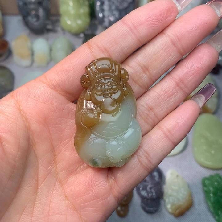 和田玉挂件未镶嵌