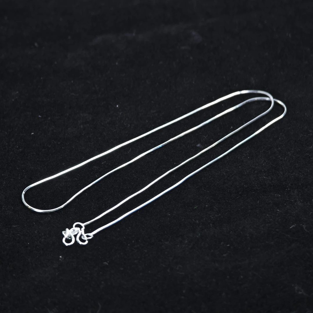 足银银制品 【铭记珠宝】足银项链24-2DM249H221【约45cm】