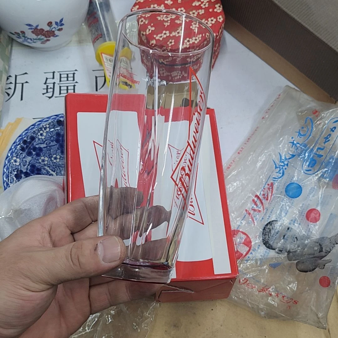 梅***芙玻璃手工艺品老讷精品玻璃杯子