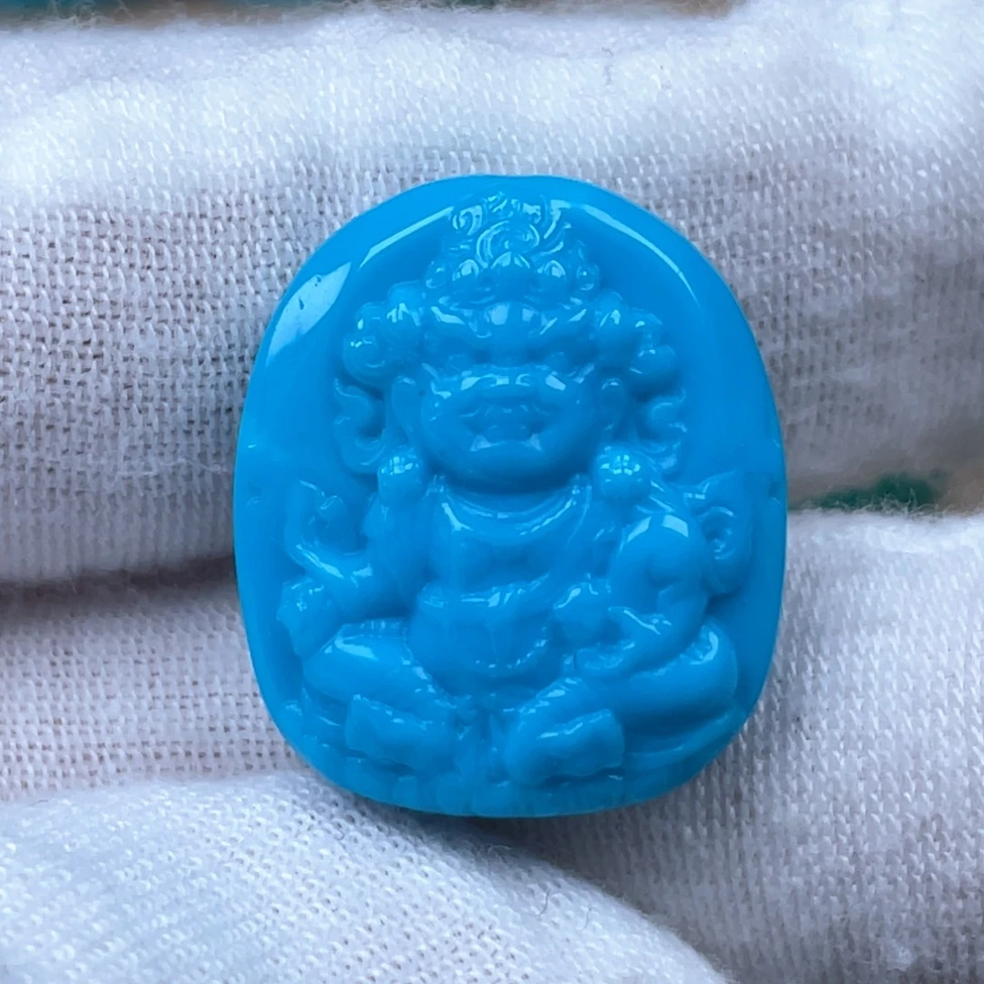 绿松石未镶嵌颈饰
