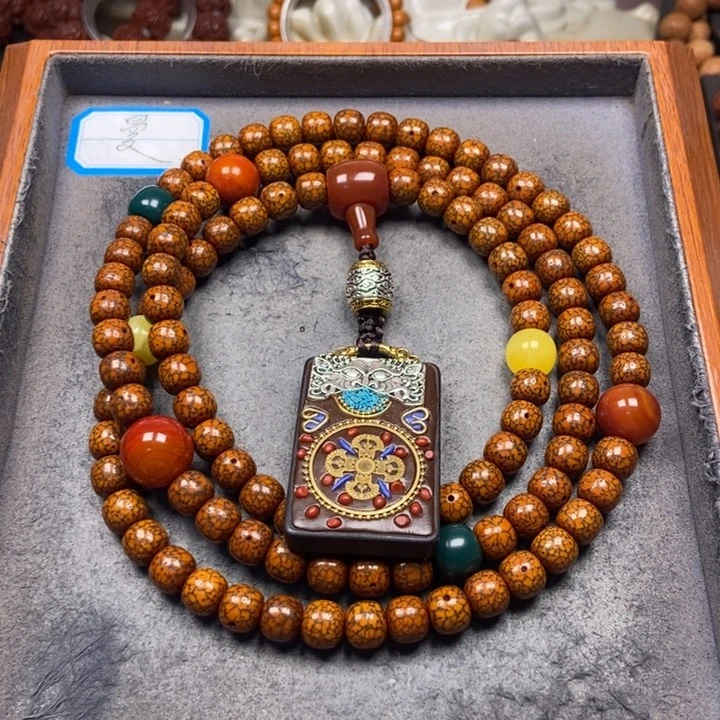 星月菩提吊坠菩提