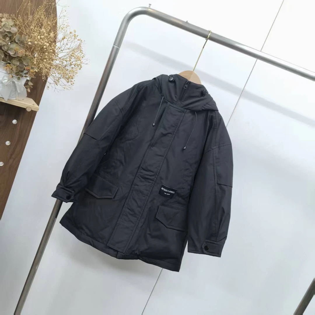 【9521】黑色鹅绒服B1-20