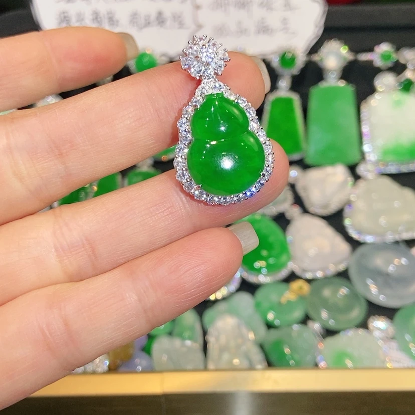 【闪购商品】颈饰未镶嵌翡翠天然翡翠