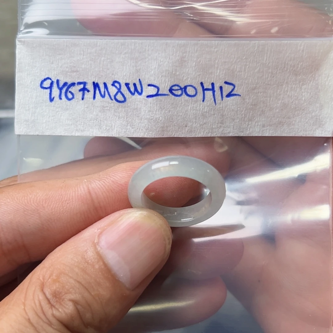 定制翡翠未镶嵌圈口12