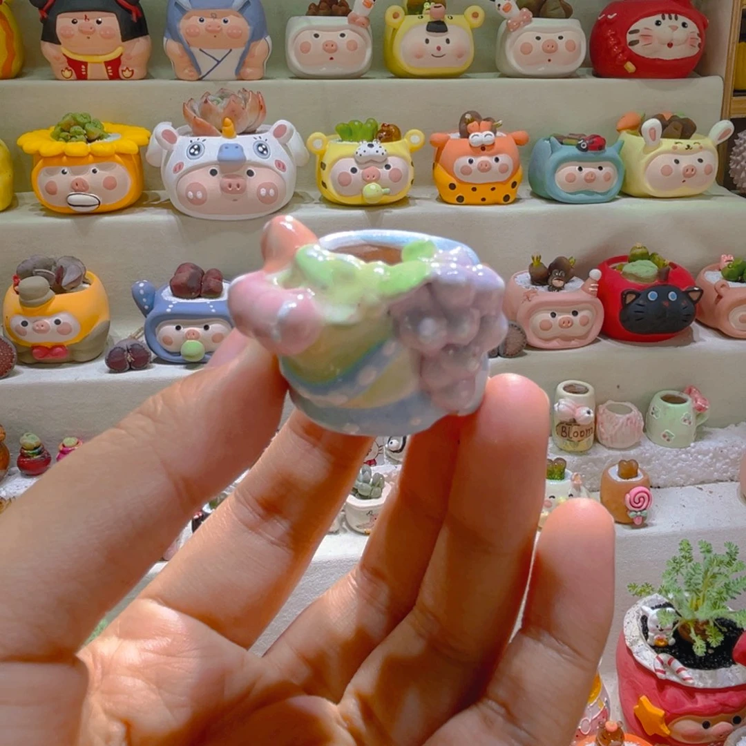 060纯手工制作重工盆盆