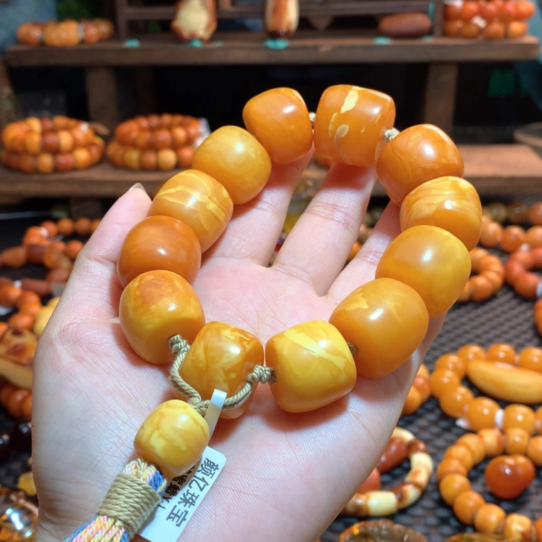 【闪购商品】手串蜜蜡未镶嵌蜜蜡手串