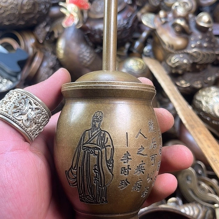 夕***台铜器摆件家居摆件