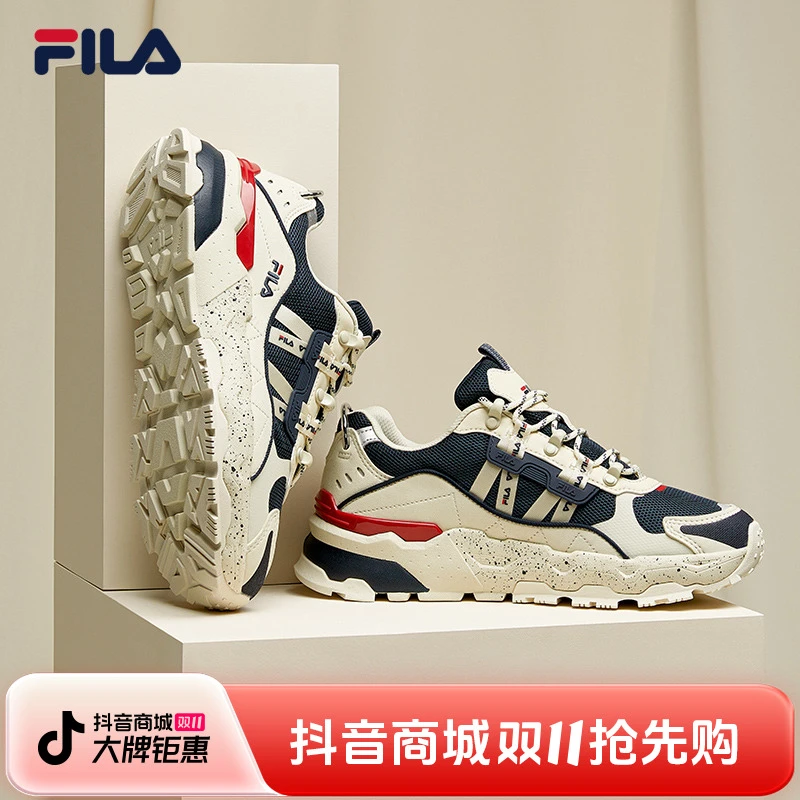 【流光风】【满天星】斐乐夏季网面透气增高老爹鞋百搭复古时尚跑步鞋