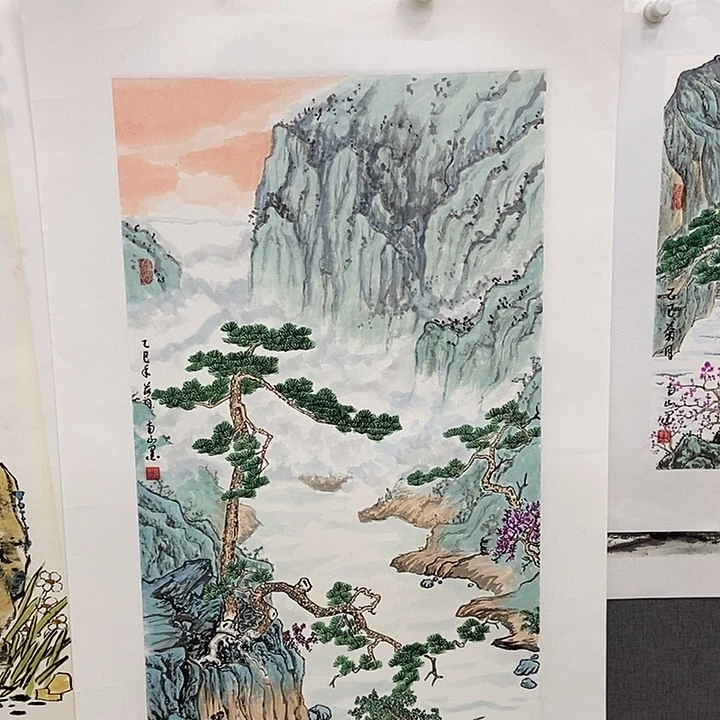 国画手寫手繪作品320