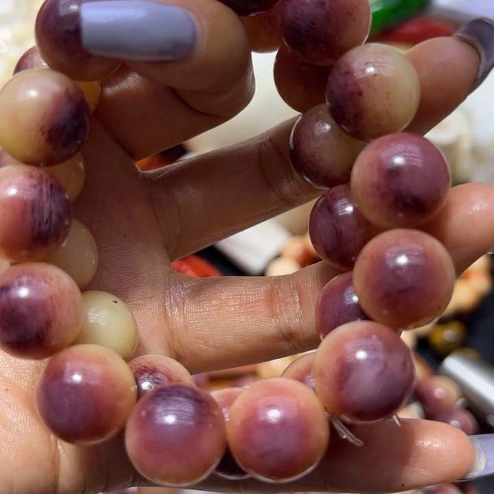 核桃手串/手链1.6紫罗兰天眼孟师傅手串