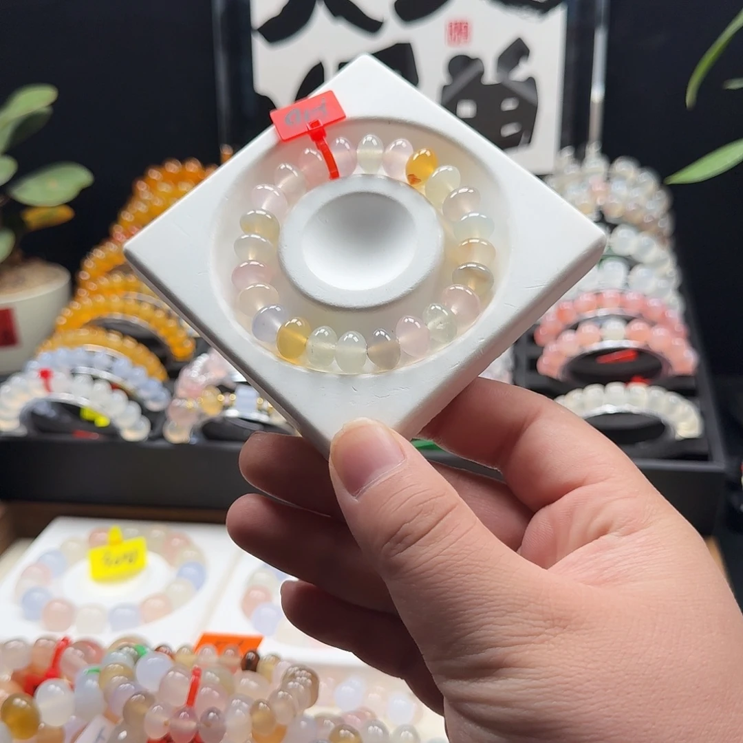 玛瑙/玉髓合金手串福利10不退换